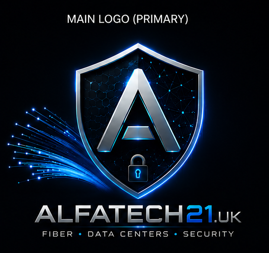 Alfatech21 Shield Logo